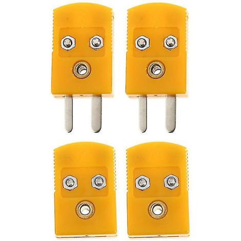 4 fiches pour thermocouple (1/3)