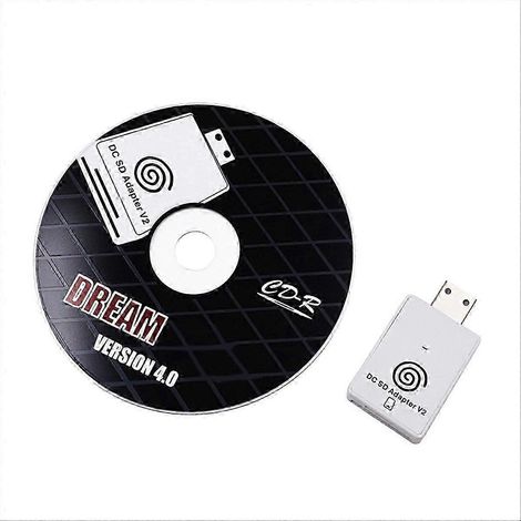 Adaptateur pour lecteur de cartes TF Dreamshell V4.0 pour Dreamcast (1/5)