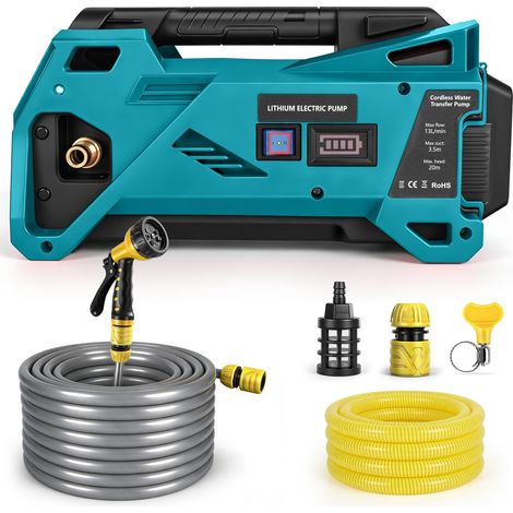 Pompe à eau sans fil pour 18V (sans batterie) (1/5)