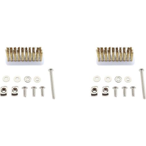 Kit de 2 brosses de nettoyage pour buses d'imprimante 3D, avec fil de cuivre, compatible avec les têtes d'impression Voron 2.4/Trident. (1/5)