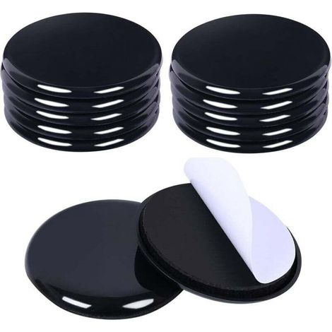 16Pcs 70 mm Patins de Meubles en Téflon Lourds Patins Glisseur pour Tapis, Glisseurs Curseurs de Meubles pour Déplacement Facile, Réutilisables et Robustes, Protection et Réduction du Bruit (1/4)