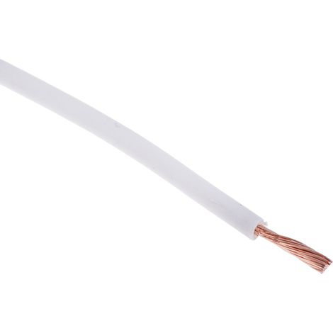 Câble triple homologation RS PRO, Blanc, Section 1,5 mm² 1 kV c.c., 600 V c.a., , Triple homologation ( Prix pour Bobine de 100 Mètres ) (1/3)