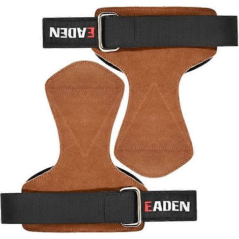 EADEN Klimmzug-Booster-Handschuhe, rutschfester Handgelenk-Unterstützungsgürtel für Klimmzüge, Größe: M (1/4)