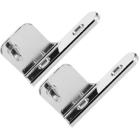 Charnières métalliques renforcées pour portes de réfrigérateurs commerciaux, ensemble de 2 pièces – pièces de rechange silencieuses et robustes pour congélateurs. (1/3)