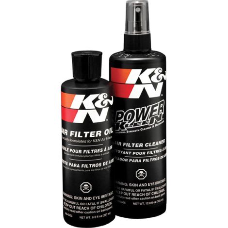 Kit de Nettoyage KN Nettoyant 350mL Huile rouge souple 225mL - 99-5050
