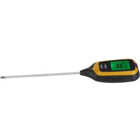 HURRISE PH mètre 4-en-1 sol humidité température lumière pH testeur mètre outils de jardinage pour usine de pelouse de ferme (1/4)