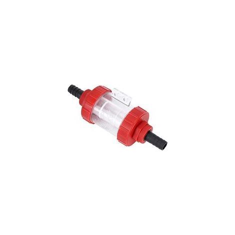 Filtre de Pompe à Eau Filtre de Tuyau de Fixation Filtre à Eau de Camping Car Filtre à Maille en Ligne Agricole Pompe à Eau à Haut Débit Filtre Transparent pour Pompe à Eau de 23x7.5cm