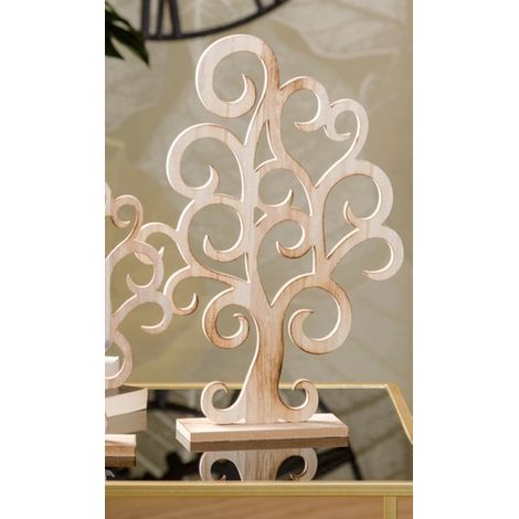 Decorazione casa albero della vita in mdf 20 x 6 x 30 cm (1/2)