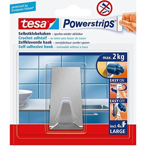 TESA 582660000000 CROCHET, MÉTAL