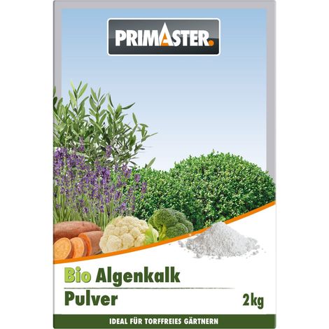 Primaster Bio Algenkalkpulver 2 kg Dünger
