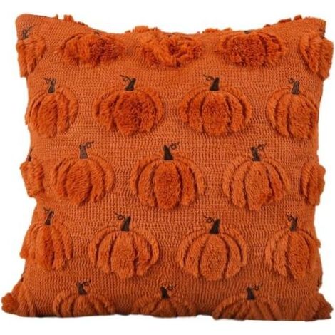 QORVA-Taie d'oreiller Halloween 45,45 cm, décoration Halloween, taie d'oreiller de fête de Thanksgiving, maison (1/4)
