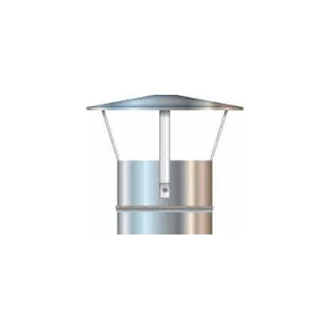 Cordivari - Cappellotto Cinese Ø160 Inox Mono Parete