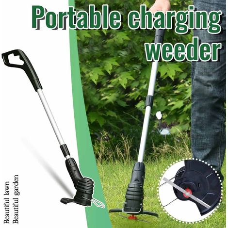 Tondeuse à gazon électrique compacte améliorée, tondeuse de jardin, tondeuse portative, norme européenne 100-240 V (1/5)