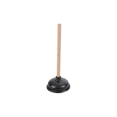 Ventouse déboucheuse en bois et caoutchouc - Gris/Beige - Livraison gratuite (1/3)