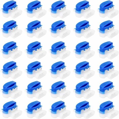314 Terminales de conexión de cable azules, 30 unidades (1/5)