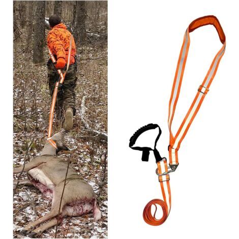 Laisse de cerf laisse de cerf robuste laisse de cerf de sécurité Durable accessoires de chasse au cerf pour les chasseurs de cerf (1/5)