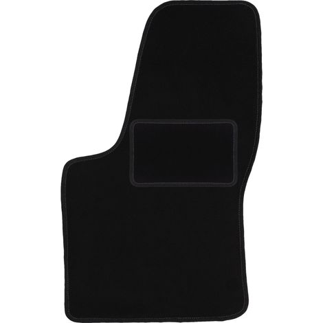 Alfombrilla de conductor negra para Fiat Seicento hatchback (1998-2010)