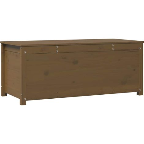 Maison Exclusive - Contenitore Portaoggetti Ambra 110x50x45,5cm Massello di Pino