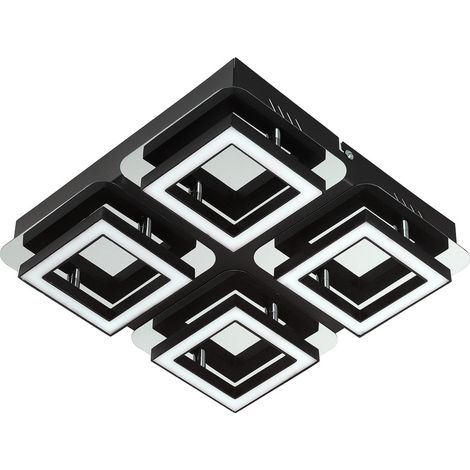 Plafonnier LED en saillie LIKYA-4 4x5W 1200lm 4000K IP20 chrome HOROZ (1/5)