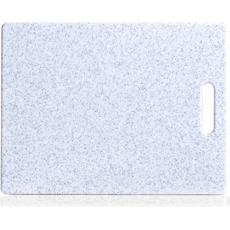 Zeller, tagliere in plastica, Plastica, grigio chiaro, ca. 36,5 x 27,5cm