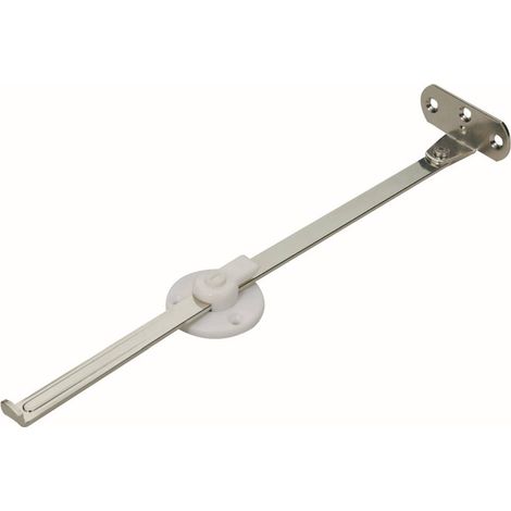 Hettich Bremsklappenhalter Central 280 mm mit Öffnungswinkel 90° Möbelbeschläge