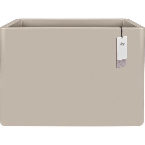 Elho June Brick Divider 80 - Beige - L 79 x B 29.5 x H 59 cm - intérieurextérieur - 100% recyclé (1/3)