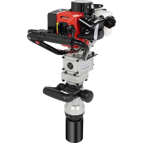 Senderpick – Tarière thermique 32.6cc – Moteur 2 temps 900W – Énergie d'impact 20-45J – Fréquence d'impact 1200-2200r/min – Réservoir 0,9L
