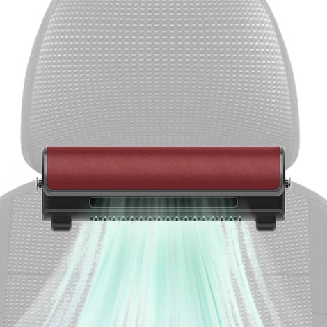 Ventilateur Siège Auto Portable Rechargeable Rotatif 360° À Flux (1/5)
