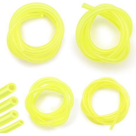 4 Lot de 1M Tuyau Durite D'Essence, Durite Essence,Tuyau Carburant, Tuyau Carburant pour Souffleur Coupe-Bordure Tronçonneuse Debroussailleuse, 4 Tailles (Φ de 3 x 6mm, 3 x 5mm, 2.5 x 5mm, 2 x 3.5mm) (1/4)