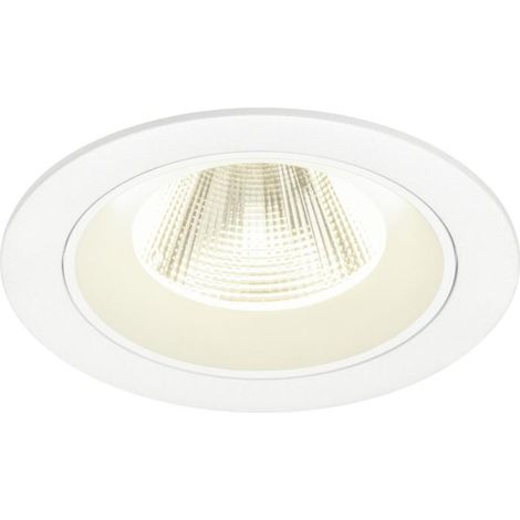 Encastré downlight NUMINOS® M intérieur 4000 K 20° IP20 rond blanc - SLV - 1009641