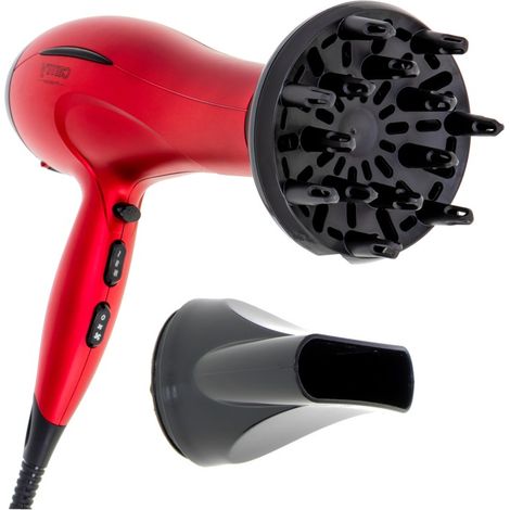 Haartrockner mit Diffusordüse, 2400 W, Licht, große Kaltluftdüse