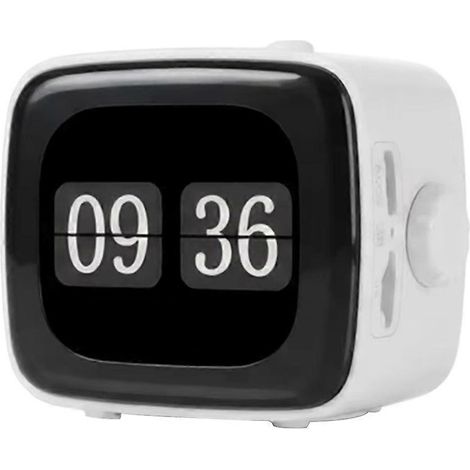 Portable Numérique Réveil Enceinte Bluetooth Écran Tactile Rechargeable Travel Maison Kitchen Living Room Décor (1/5)