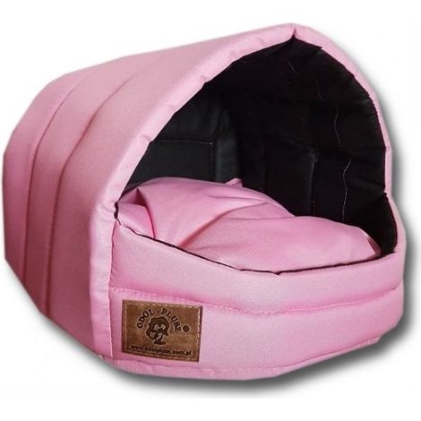 Cama para perro XS - perro pequeño - box - cama para perro - 39 x 40 x 34 cm - rosa - cama para perro - cama para perro (1/2)