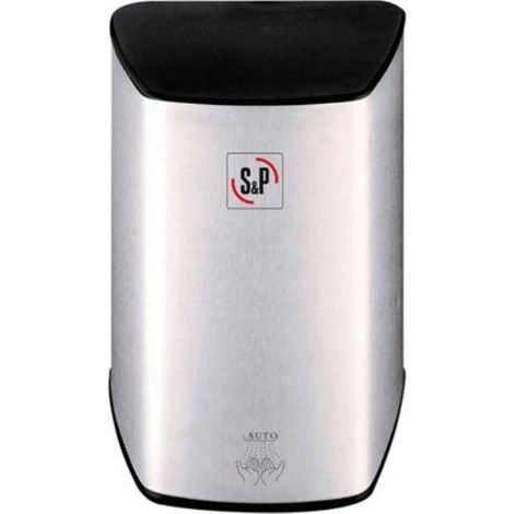 Sèche-mains métallique à air chaud économe S&P (UNELVENT) 370416 (1/2)