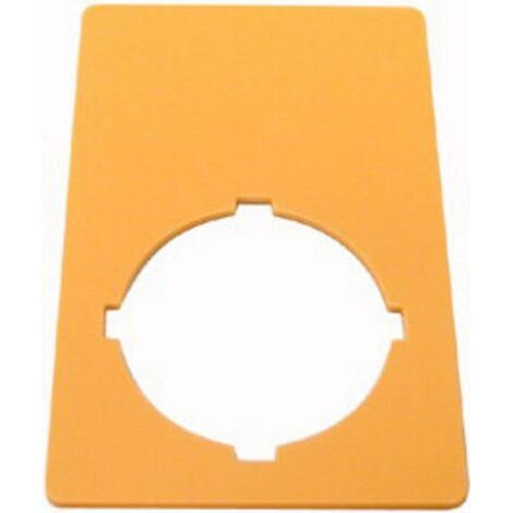Plaquette de repérage Eaton M22-XZK1-D99 121089 (l x H) 33 mm x 50 mm NOT-HALT jaune 1 pc(s) (1/3)