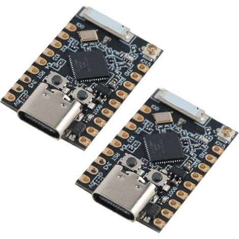 2 placas de desarrollo ESP32-C5 ESP32-C5-N4, WiFi de doble banda 2.4G+5G, Bluetooth 6, Zigbee Thread (1/5)