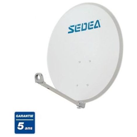 Antenne Parabole - SEDEA - 65 - Acier - Fixation Galvanisée - Montage Facile (1/2)