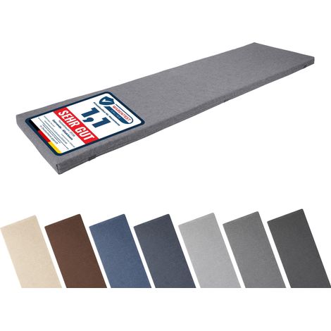 Garronda Coussin Extérieur Imperméable 150x40 cm Gris-S34E GD-0220