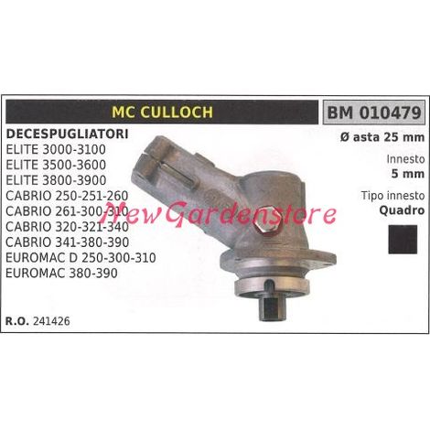 Par de ruedas cónicas MCCULLOCH desbrozadora ELITE 3000 3100 3500 3600 010479