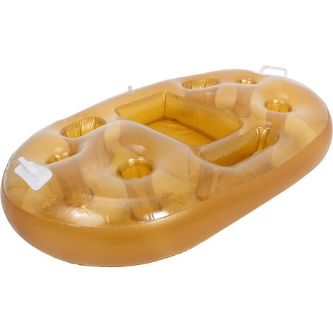 Porte Gobelet Gonflable pour Piscine Support Flottant pour Boisson pour à Thème Hawaïennes Design Fraise et Pratique Parfait pour Activités Aquatiques (1/5)