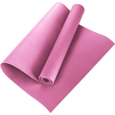 Tapis de yoga 4mm EVA antidérapant, fin et léger, pour fitness, Pilates, gymnastique à domicile, tapis d'exercice mince, antidérapant. (1/5)