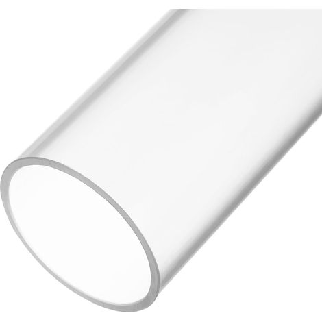 67mm x 75mm Tuyau PVC Transparent Pour Collecteur De Poussière 16" Tube Rigide En Plastique Tuyau De Drainage Rond, [pour Dust Collection Systems] (1/5)