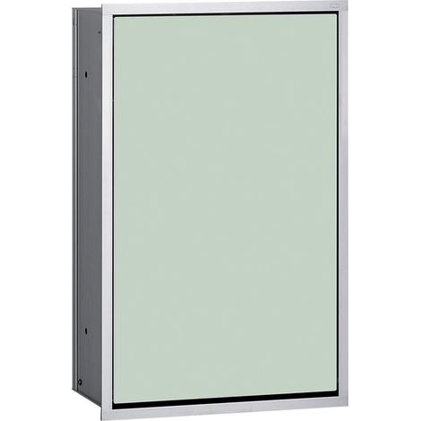 Module collecteur de déchets ASIS 300 encastré 495mm aluminium/noir