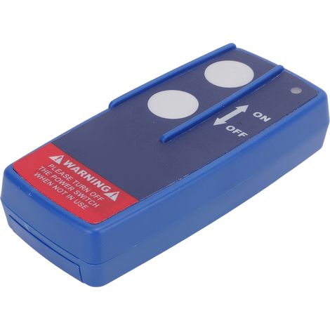 Télécommande universelle sans fil pour treuil électrique avec récepteur 434 MHz pour VTT (bleu) (1/5)