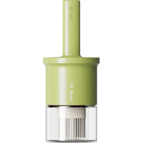Brosse À Huile En Silicone - Bouteille À Sauce Étanche Pour Cuisine - Résistante À Haute Température Pour Barbecue Et Pâtisserie - 1 Pièce (1/5)