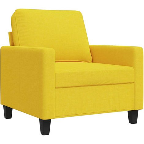 Maison Exclusive - Sessel Hellgelb 60 cm Stoff (1/5)