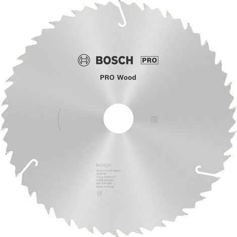 Bosch PRO Wood Circular Saw Blade 235 x 2.4 x 30 mm T30 2608640807