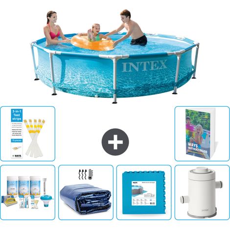 Frame Pool Rund - 305x76 cm - 7-teilig S14