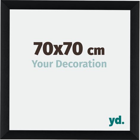 yd. - Cadre photo 70x70 - Noir Brosse - Aluminium - Tucson (1/5)