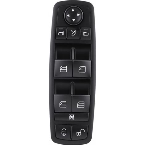 BEBUSINGOTO Commutateur de fenêtre principal d'alimentation pour Mercedes Benz W169 classe A W245 classe B 1698206710 (1/5)